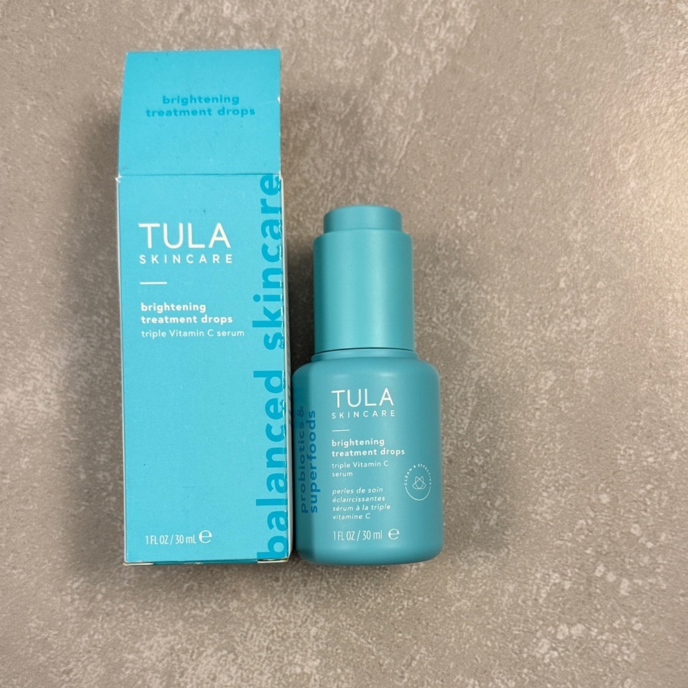 Tula Skincare Brightening Treatment Drops - Teal